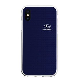 Чехол для iPhone XS Max матовый с принтом SUBARU SPORT в Кировске, Силикон | Область печати: задняя сторона чехла, без боковых панелей | auto | subaru | авто | автомобиль | автомобильные | бренд | марка | машины | спорт | субару