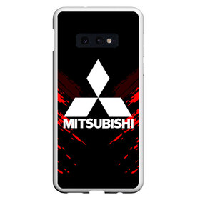 Чехол для Samsung S10E с принтом MITSUBISHI SPORT COLLECTION в Кировске, Силикон | Область печати: задняя сторона чехла, без боковых панелей |  машина | марка | митсубиси