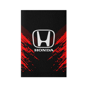 Обложка для паспорта матовая кожа с принтом HONDA SPORT COLLECTION в Кировске, натуральная матовая кожа | размер 19,3 х 13,7 см; прозрачные пластиковые крепления | Тематика изображения на принте: auto | automobile | car | honda | machine | motor | motor car | sport car | автомашина | бренд | легковой автомобиль | марка | спортивный автомобиль | тачка | хонда