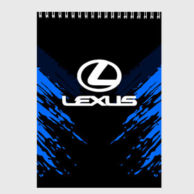 Скетчбук с принтом LEXUS SPORT COLLECTION в Кировске, 100% бумага
 | 48 листов, плотность листов — 100 г/м2, плотность картонной обложки — 250 г/м2. Листы скреплены сверху удобной пружинной спиралью | auto | automobile | car | lexus | machine | motor | motor car | sport car | автомашина | бренд | легковой автомобиль | марка | спортивный автомобиль | тачка