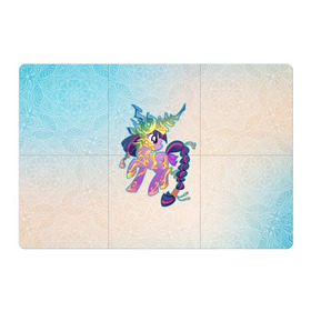 Магнитный плакат 3Х2 с принтом My Little Pony в Кировске, Полимерный материал с магнитным слоем | 6 деталей размером 9*9 см | комедия | маленький | мой | музыка | мультфильм | мюзикл | пони | приключения | сказка | фэнтези