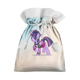 Подарочный 3D мешок с принтом My Little Pony в Кировске, 100% полиэстер | Размер: 29*39 см | мой маленький пони | мультфильм