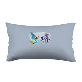 Подушка 3D антистресс с принтом My Little Pony в Кировске, наволочка — 100% полиэстер, наполнитель — вспененный полистирол | состоит из подушки и наволочки на молнии | 