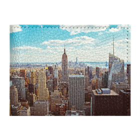 Обложка для студенческого билета с принтом Столица мира (Нью-Йорк) в Кировске, натуральная кожа | Размер: 11*8 см; Печать на всей внешней стороне | america | new york | usa | америка | каменные джунгли | нью йорк | сша