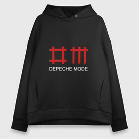 Женское худи Oversize хлопок с принтом Depeche Mode в Кировске, френч-терри — 70% хлопок, 30% полиэстер. Мягкий теплый начес внутри —100% хлопок | боковые карманы, эластичные манжеты и нижняя кромка, капюшон на магнитной кнопке | depeche mode | альтернативный | вестник моды | депеш мод | депешмод | дэйв гаан | индастриал | мартин гор | музыка | новая волна | роза | рок | синти поп | электроник | энди флетчер