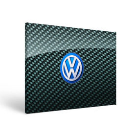 Холст прямоугольный с принтом Volkswagen SPORT в Кировске, 100% ПВХ |  | Тематика изображения на принте: 