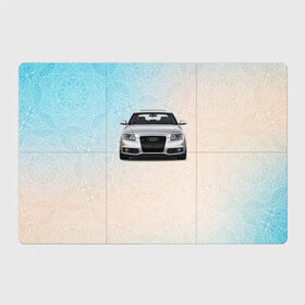 Магнитный плакат 3Х2 с принтом Audi rs4 в Кировске, Полимерный материал с магнитным слоем | 6 деталей размером 9*9 см | Тематика изображения на принте: audi | авто | автомобиль | ауди