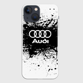 Чехол для iPhone 13 mini с принтом Audi в Кировске,  |  | audi | auto | automobile | car | carbon | machine | motor | motor car | sport car | автомашина | ауди | бренд | легковой автомобиль | марка | спортивный автомобиль | тачка