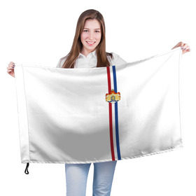 Флаг 3D с принтом Нидерланды, лента с гербом в Кировске, 100% полиэстер | плотность ткани — 95 г/м2, размер — 67 х 109 см. Принт наносится с одной стороны | nederland | амстердам | гаага | галандия | галландия | герб | голандия | голландия | государство | знак | надпись | нидерланды | патриот | полосы | роттердам | символ | страна | флаг | флага | цвета