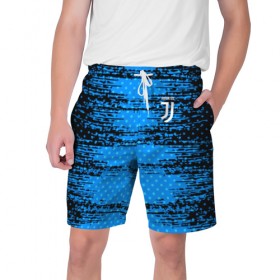Мужские шорты 3D с принтом Juventus sport uniform в Кировске,  полиэстер 100% | прямой крой, два кармана без застежек по бокам. Мягкая трикотажная резинка на поясе, внутри которой широкие завязки. Длина чуть выше колен | Тематика изображения на принте: 