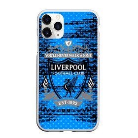 Чехол для iPhone 11 Pro матовый с принтом Liverpool sport uniform в Кировске, Силикон |  | football | soccer | ливерпуль