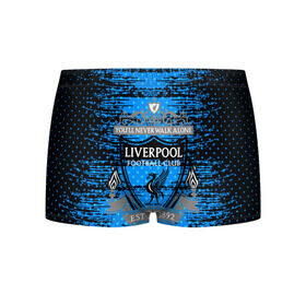 Мужские трусы 3D с принтом Liverpool sport uniform в Кировске, 50% хлопок, 50% полиэстер | классическая посадка, на поясе мягкая тканевая резинка | Тематика изображения на принте: football | soccer | ливерпуль