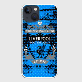 Чехол для iPhone 13 mini с принтом Liverpool sport uniform в Кировске,  |  | football | soccer | ливерпуль