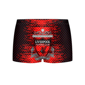 Мужские трусы 3D с принтом Liverpool sport uniform в Кировске, 50% хлопок, 50% полиэстер | классическая посадка, на поясе мягкая тканевая резинка | Тематика изображения на принте: football | soccer | ливерпуль