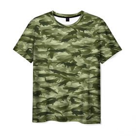 Мужская футболка 3D с принтом Камуфляж с крокодилами в Кировске, 100% полиэфир | прямой крой, круглый вырез горловины, длина до линии бедер | аллигатор | африка | болото | животные | кайман | крокодил | милитари | паттерн | проесмыкающиеся | хаки | хищники