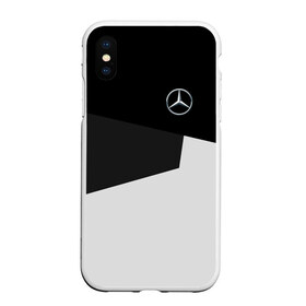 Чехол для iPhone XS Max матовый с принтом MERCEDES BENZ SPORT в Кировске, Силикон | Область печати: задняя сторона чехла, без боковых панелей | amg | auto | mercedes | авто | автомобиль | автомобильные | амг | бренд | марка | машины | мерседес