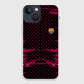 Чехол для iPhone 13 mini с принтом Barcelona abstract collection в Кировске,  |  | football | soccer | барселона