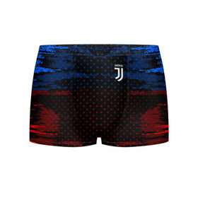 Мужские трусы 3D с принтом Juventus abstract collection в Кировске, 50% хлопок, 50% полиэстер | классическая посадка, на поясе мягкая тканевая резинка | Тематика изображения на принте: football | soccer | ювентус