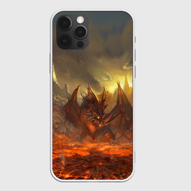 Чехол для iPhone 12 Pro Max с принтом Fire Dragon в Кировске, Силикон |  | goddess of destruction | line age | line age ii | lineage ii | линейка