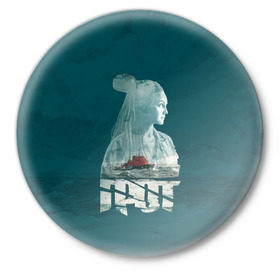 Значок с принтом Drummatix ВЕГА в Кировске,  металл | круглая форма, металлическая застежка в виде булавки | Тематика изображения на принте: 