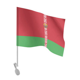 Флаг для автомобиля с принтом Белоруссия, лента с гербом в Кировске, 100% полиэстер | Размер: 30*21 см | belarus | byelorussia | беларусь | белорус | белоруссия | белорусский | минск | республика | флаг