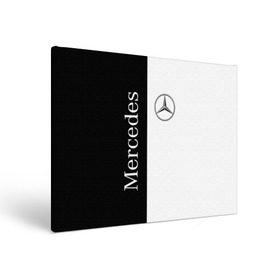 Холст прямоугольный с принтом Mercedes в Кировске, 100% ПВХ |  | benz | mercedes | авто | автомобиль | бенз | мерседес