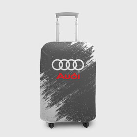 Чехол для чемодана 3D с принтом Audi в Кировске, 86% полиэфир, 14% спандекс | двустороннее нанесение принта, прорези для ручек и колес | audi | auto | car | race | авто | ауди | гонки | краска | краски | марка | машина