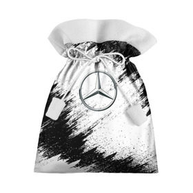 Подарочный 3D мешок с принтом Mercedes в Кировске, 100% полиэстер | Размер: 29*39 см | Тематика изображения на принте: mercedes | мерседес