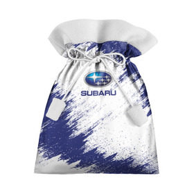 Подарочный 3D мешок с принтом Subaru в Кировске, 100% полиэстер | Размер: 29*39 см | auto | car | race | subaru | авто | гонки | краска | краски | марка | машина | субару