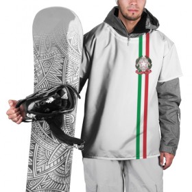 Накидка на куртку 3D с принтом Италия, лента с гербом в Кировске, 100% полиэстер |  | 