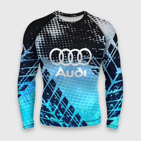 Мужской рашгард 3D с принтом Audi sport auto motors в Кировске,  |  | audi | auto | automobile | car | carbon | machine | motor | motor car | sport car | автомашина | ауди | бренд | легковой автомобиль | марка | спортивный автомобиль | тачка