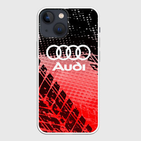 Чехол для iPhone 13 mini с принтом Audi sport auto motors в Кировске,  |  | audi | auto | automobile | car | carbon | machine | motor | motor car | sport car | автомашина | ауди | бренд | легковой автомобиль | марка | спортивный автомобиль | тачка