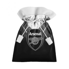 Подарочный 3D мешок с принтом Arsenal abstract original в Кировске, 100% полиэстер | Размер: 29*39 см | football | soccer | арсенал