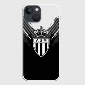 Чехол для iPhone 13 mini с принтом Monaco abstract original в Кировске,  |  | football | soccer | монако