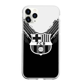 Чехол для iPhone 11 Pro Max матовый с принтом Barcelona abstract original в Кировске, Силикон |  | football | soccer | барселона