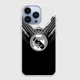 Чехол для iPhone 13 Pro с принтом Real Madrid abstract original в Кировске,  |  | Тематика изображения на принте: football | soccer | реал мадрид