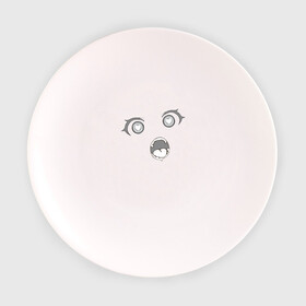 Тарелка с принтом Ahegao Eyes в Кировске, фарфор | диаметр - 210 мм
диаметр для нанесения принта - 120 мм | ahegao | anime | аниме | ахегао