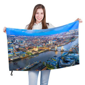 Флаг 3D с принтом Лондон в Кировске, 100% полиэстер | плотность ткани — 95 г/м2, размер — 67 х 109 см. Принт наносится с одной стороны | england | london | англия | великобритания | город | европа | королевство | лондон | мегаполис | путешествие | столица | туризм
