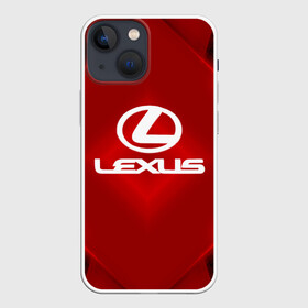 Чехол для iPhone 13 mini с принтом Lexus SPORT в Кировске,  |  | auto | automobile | car | carbon | lexus | machine | motor | motor car | sport car | автомашина | бренд | легковой автомобиль | лексус | марка | спортивный автомобиль | тачка