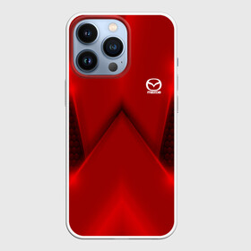 Чехол для iPhone 13 Pro с принтом Mazda  car sport RED в Кировске,  |  | Тематика изображения на принте: auto | automobile | car | carbon | machine | mazda | motor | motor car | sport car | автомашина | бренд | легковой автомобиль | мазда | марка | спортивный автомобиль | тачка