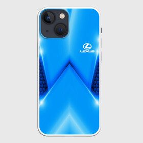 Чехол для iPhone 13 mini с принтом Lexus car sport SKY в Кировске,  |  | auto | automobile | car | carbon | lexus | machine | motor | motor car | sport car | автомашина | бренд | легковой автомобиль | лексус | марка | спортивный автомобиль | тачка