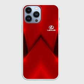 Чехол для iPhone 13 Pro Max с принтом Lexus car sport RED в Кировске,  |  | auto | automobile | car | carbon | lexus | machine | motor | motor car | sport car | автомашина | бренд | легковой автомобиль | лексус | марка | спортивный автомобиль | тачка