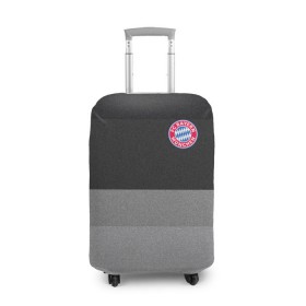 Чехол для чемодана 3D с принтом Бавария в Кировске, 86% полиэфир, 14% спандекс | двустороннее нанесение принта, прорези для ручек и колес | bayern | club | football | munchen | бавария | баер | баерн | байер | байерн | мюллер | мюнхен