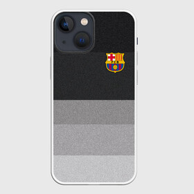 Чехол для iPhone 13 mini с принтом Барселона в Кировске,  |  | barca | barcelona | barsa | barselona | espaniol | fcb | forca | ispania | la liga | барса | полосатая | форза | форма