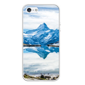 Чехол для iPhone 5/5S матовый с принтом Альпы в Кировске, Силикон | Область печати: задняя сторона чехла, без боковых панелей | австрия | альпийские горы | альпийский хребет | альпы | германия | горное озеро | горные лыжи | европа | италия | лихтенштейн | пейзаж | природа | словения | сноуборд | франция | швейцария