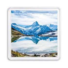 Магнит 55*55 с принтом Альпы в Кировске, Пластик | Размер: 65*65 мм; Размер печати: 55*55 мм | австрия | альпийские горы | альпийский хребет | альпы | германия | горное озеро | горные лыжи | европа | италия | лихтенштейн | пейзаж | природа | словения | сноуборд | франция | швейцария