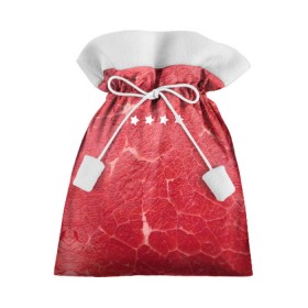 Подарочный 3D мешок с принтом Мясо 100% в Кировске, 100% полиэстер | Размер: 29*39 см | Тематика изображения на принте: fcsm | football | sp | мясные | футбольный клуб