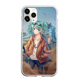 Чехол для iPhone 11 Pro Max матовый с принтом Suna Miku в Кировске, Силикон |  | anime | hatsune | miku | vocaloid | аниме | вокалоид | мику