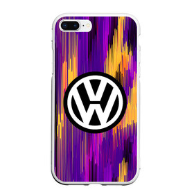 Чехол для iPhone 7Plus/8 Plus матовый с принтом Volkswagen abstract sport 2018 в Кировске, Силикон | Область печати: задняя сторона чехла, без боковых панелей | auto | automobile | car | carbon | machine | motor | motor car | sport car | volkswagen | автомашина | бренд | легковой автомобиль | марка | спортивный автомобиль | тачка