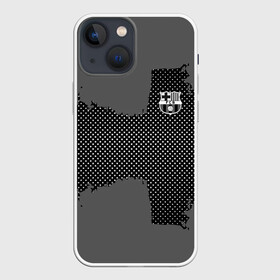 Чехол для iPhone 13 mini с принтом BARCELONA SPORT GRAY в Кировске,  |  | football | soccer | барселона